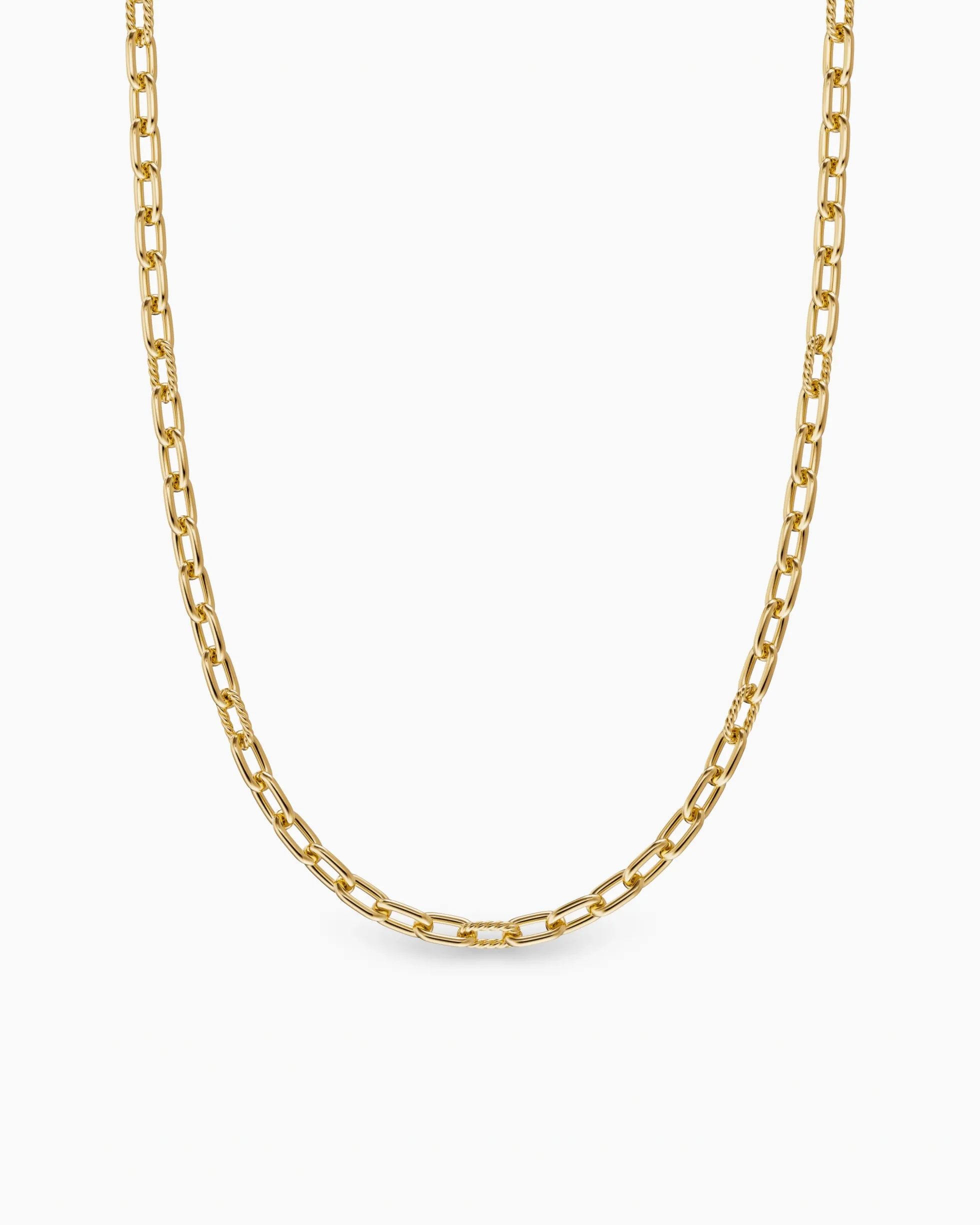 DY Madison® Chain Necklace 18K Yellow Gold, 6mm
