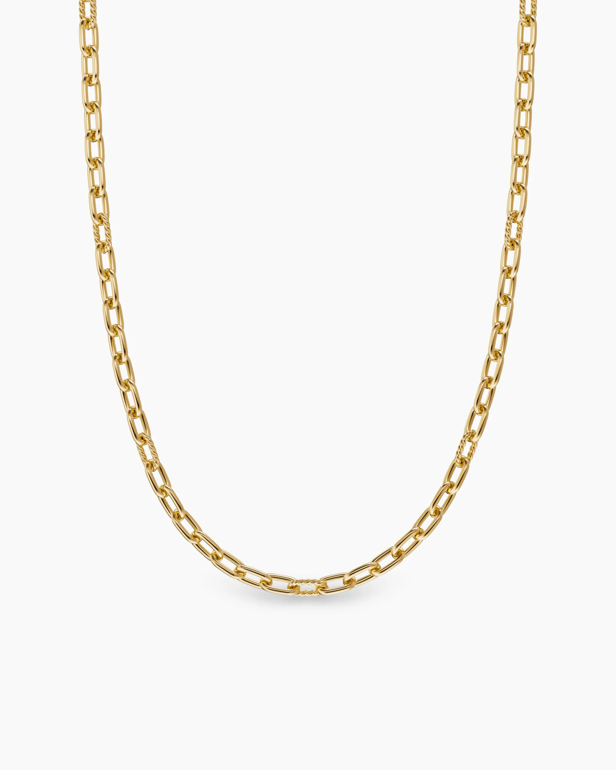 DY Madison® Chain Necklace 18K Yellow Gold, 6mm