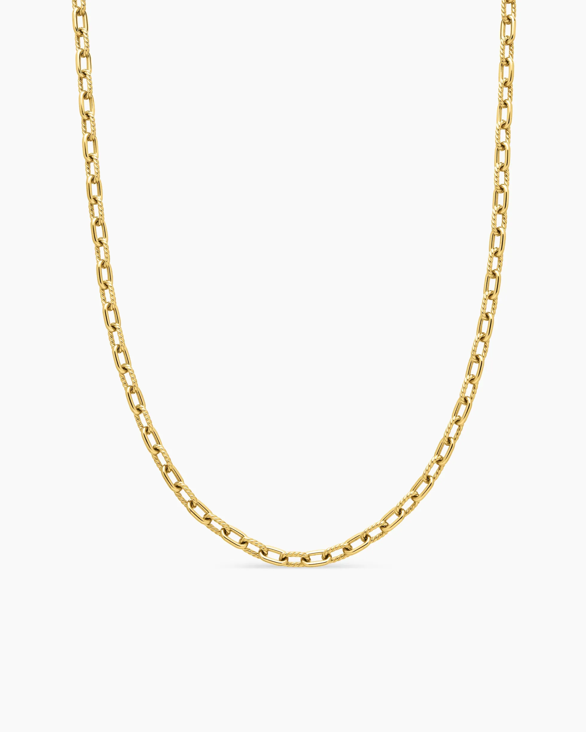 DY Madison® Chain Necklace 18K Yellow Gold, 6mm