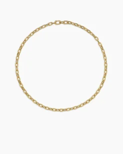 DY Madison® Chain Necklace 18K Yellow Gold, 6mm