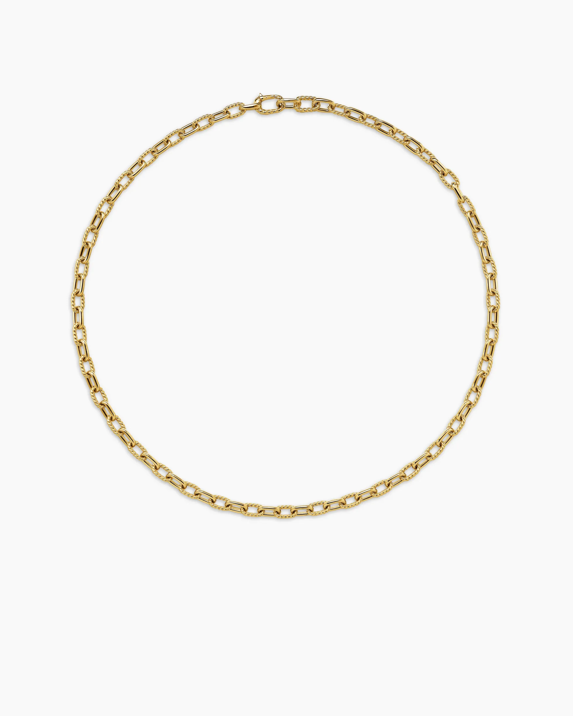 DY Madison® Chain Necklace 18K Yellow Gold, 6mm