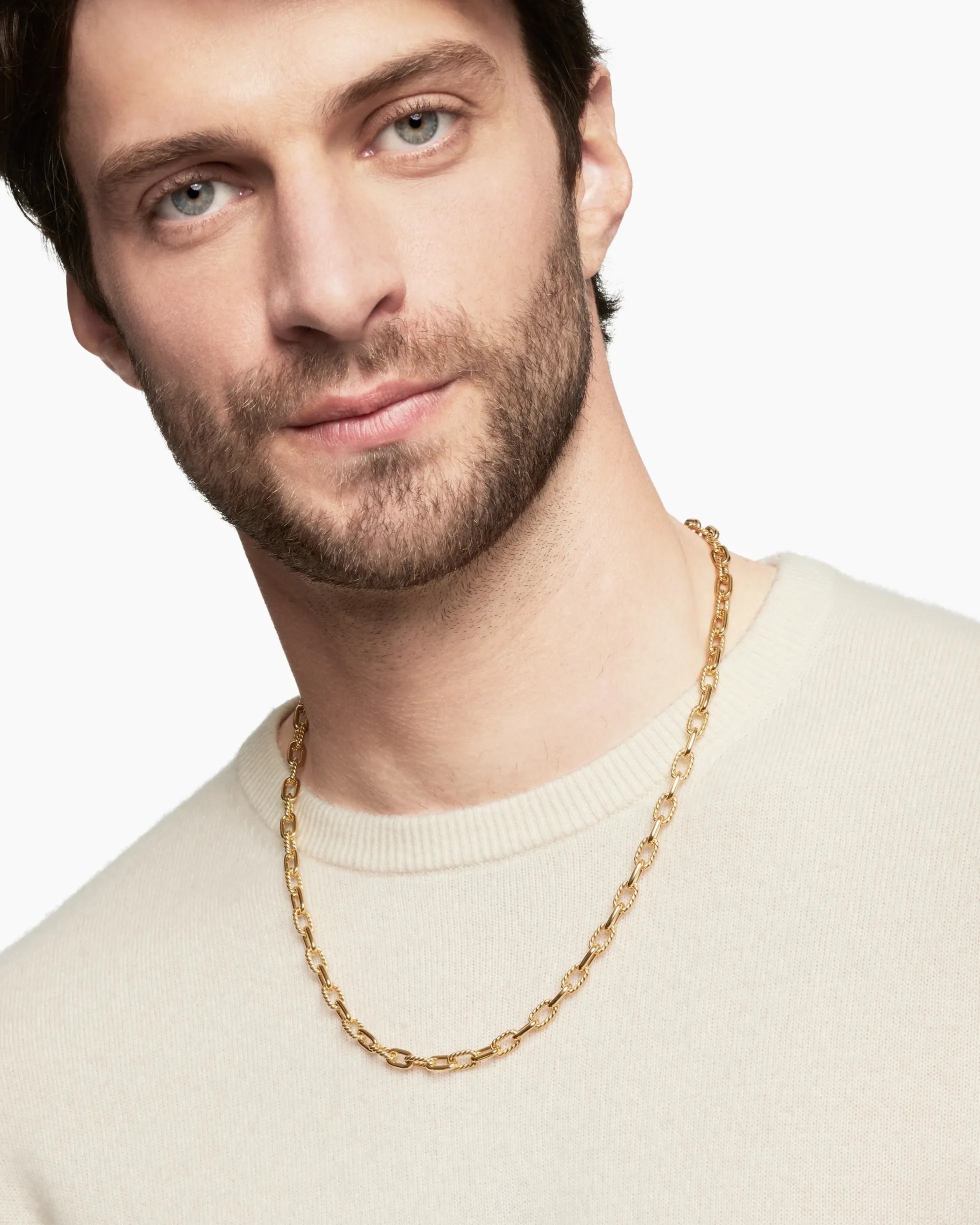 DY Madison® Chain Necklace 18K Yellow Gold, 6mm