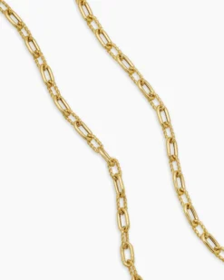 DY Madison® Chain Necklace 18K Yellow Gold, 3mm