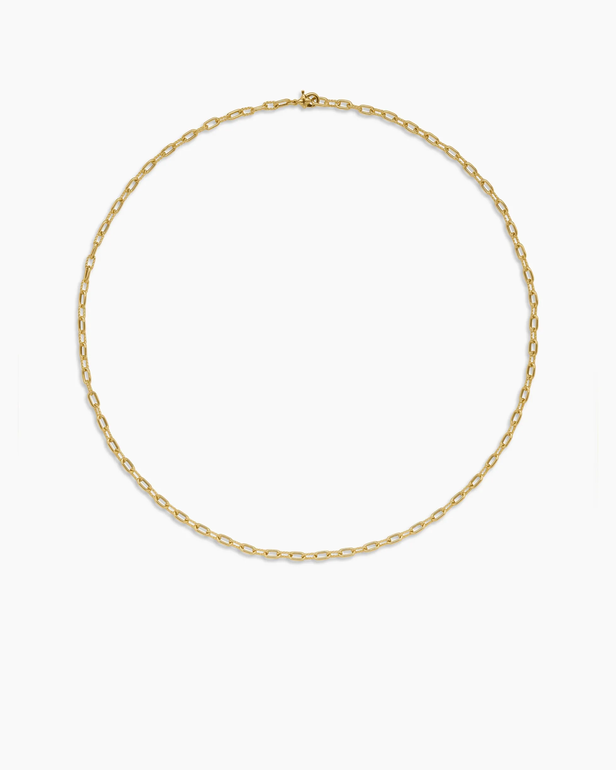 DY Madison® Chain Necklace 18K Yellow Gold, 3mm