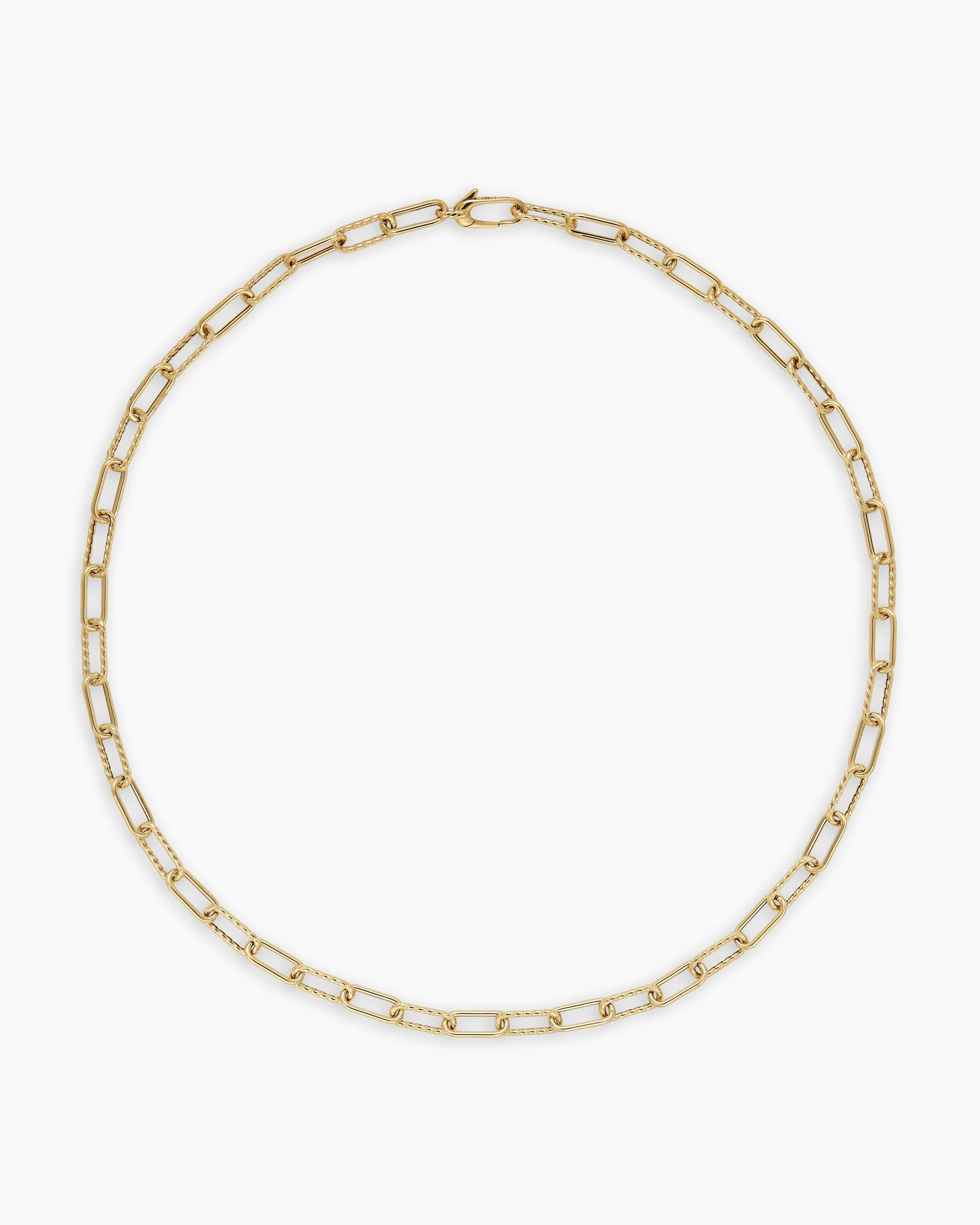 DY Madison® Chain Necklace 18K Yellow Gold, 4mm