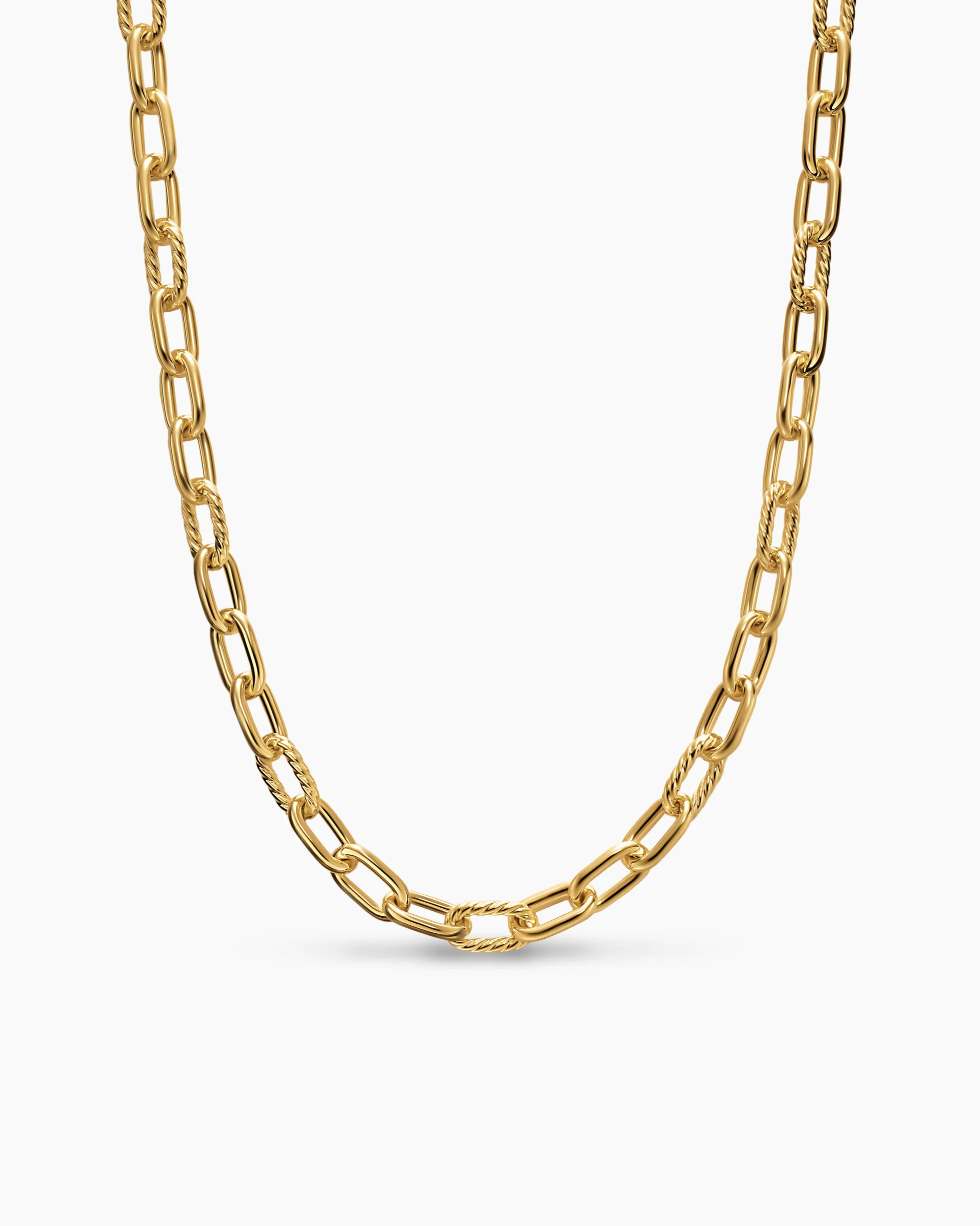 DY Madison® Chain Necklace 18K Yellow Gold, 8.5mm