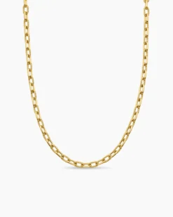 DY Madison® Chain Necklace 18K Yellow Gold, 6mm