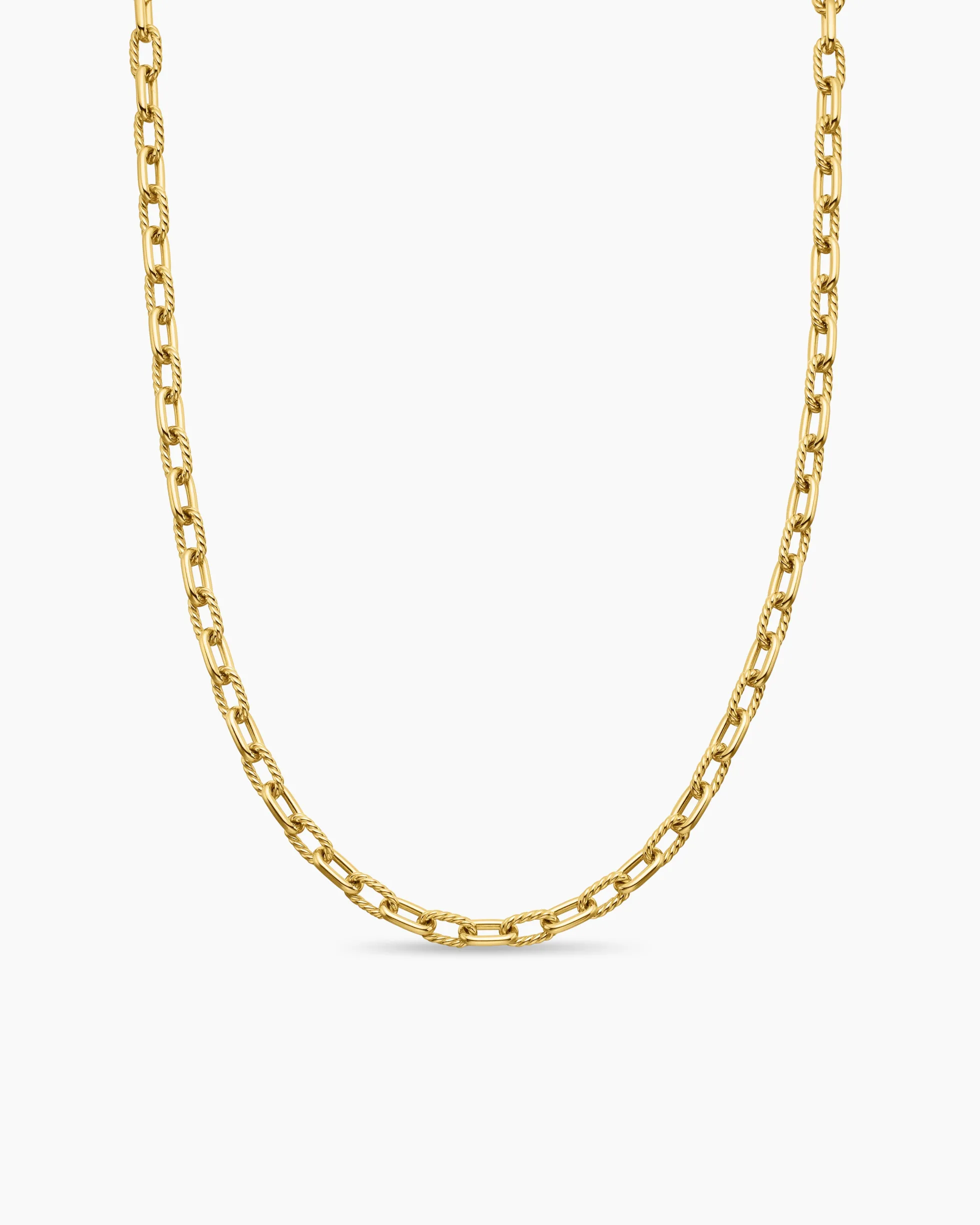 DY Madison® Chain Necklace 18K Yellow Gold, 6mm