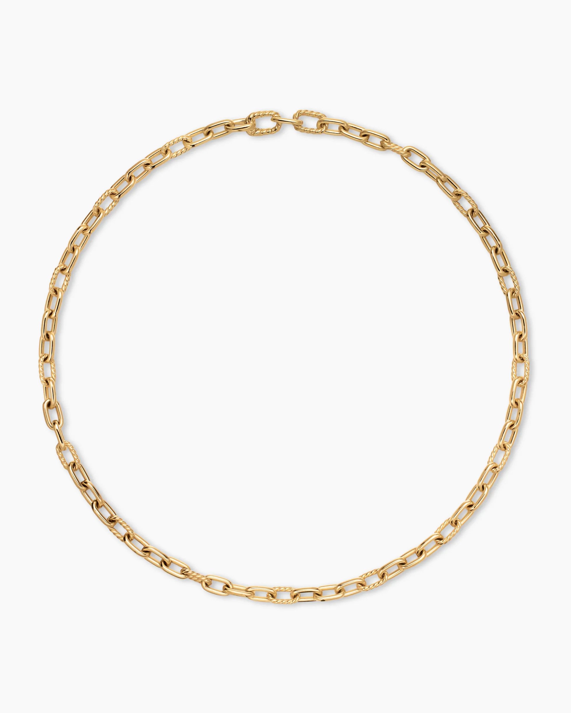 DY Madison® Chain Necklace 18K Yellow Gold, 6mm