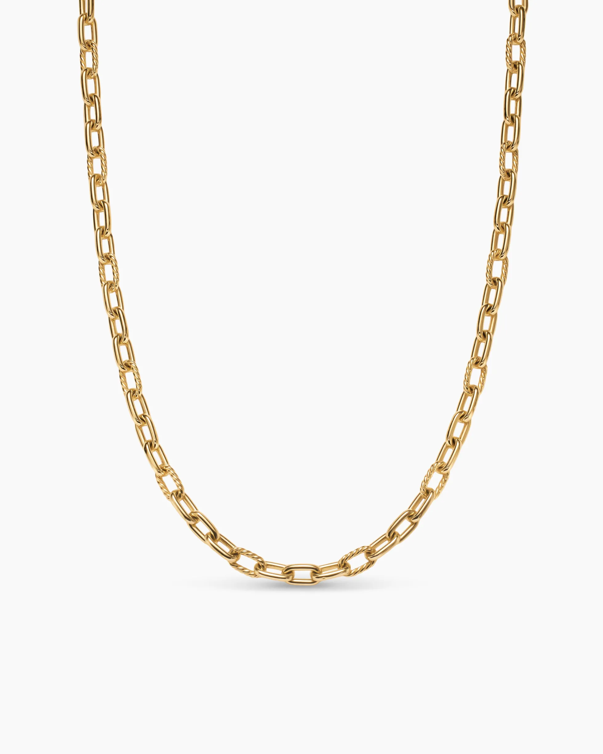 DY Madison® Chain Necklace 18K Yellow Gold, 6mm