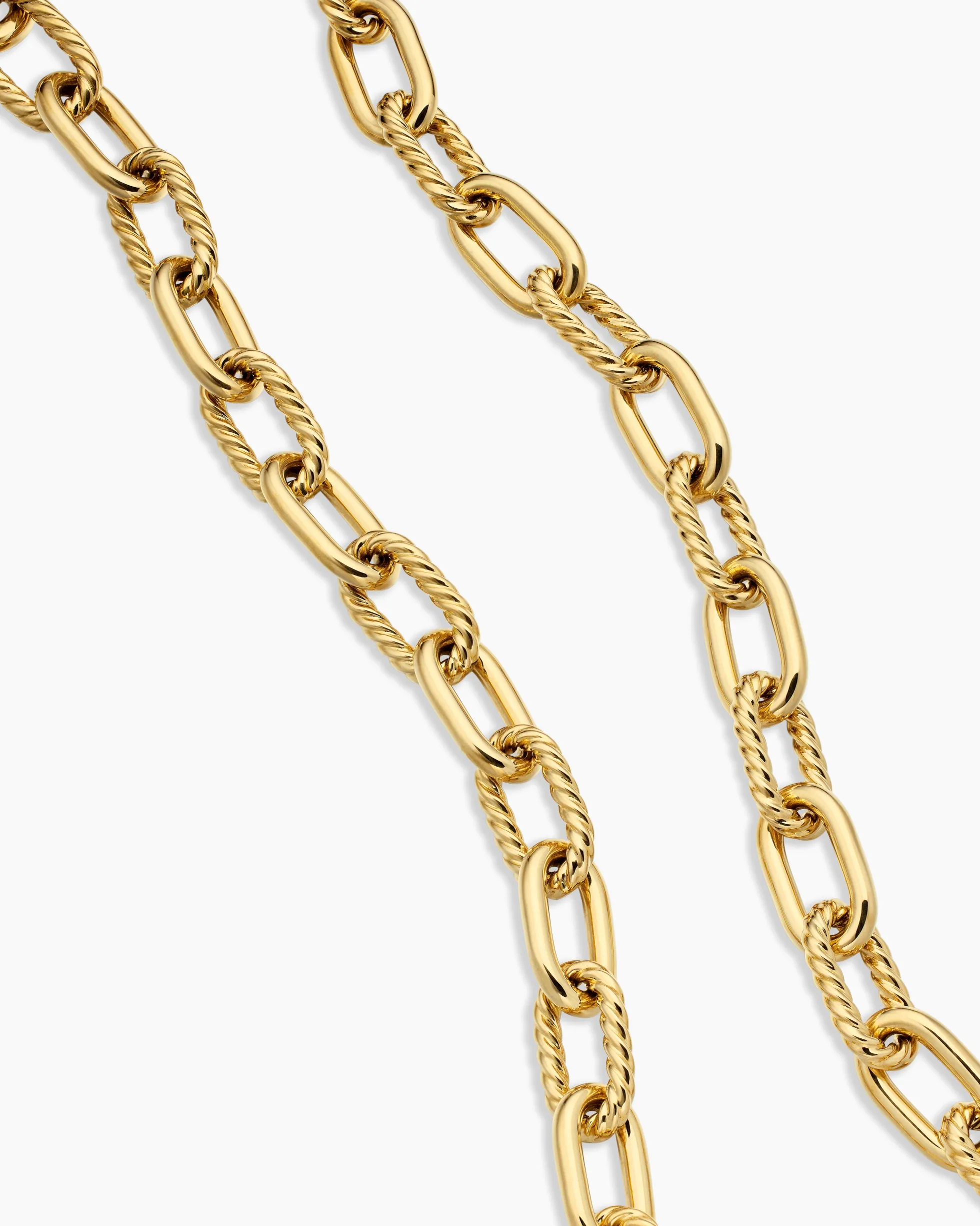 DY Madison® Chain Necklace 18K Yellow Gold, 11mm