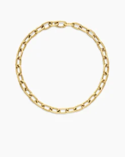 DY Madison® Chain Necklace 18K Yellow Gold, 11mm