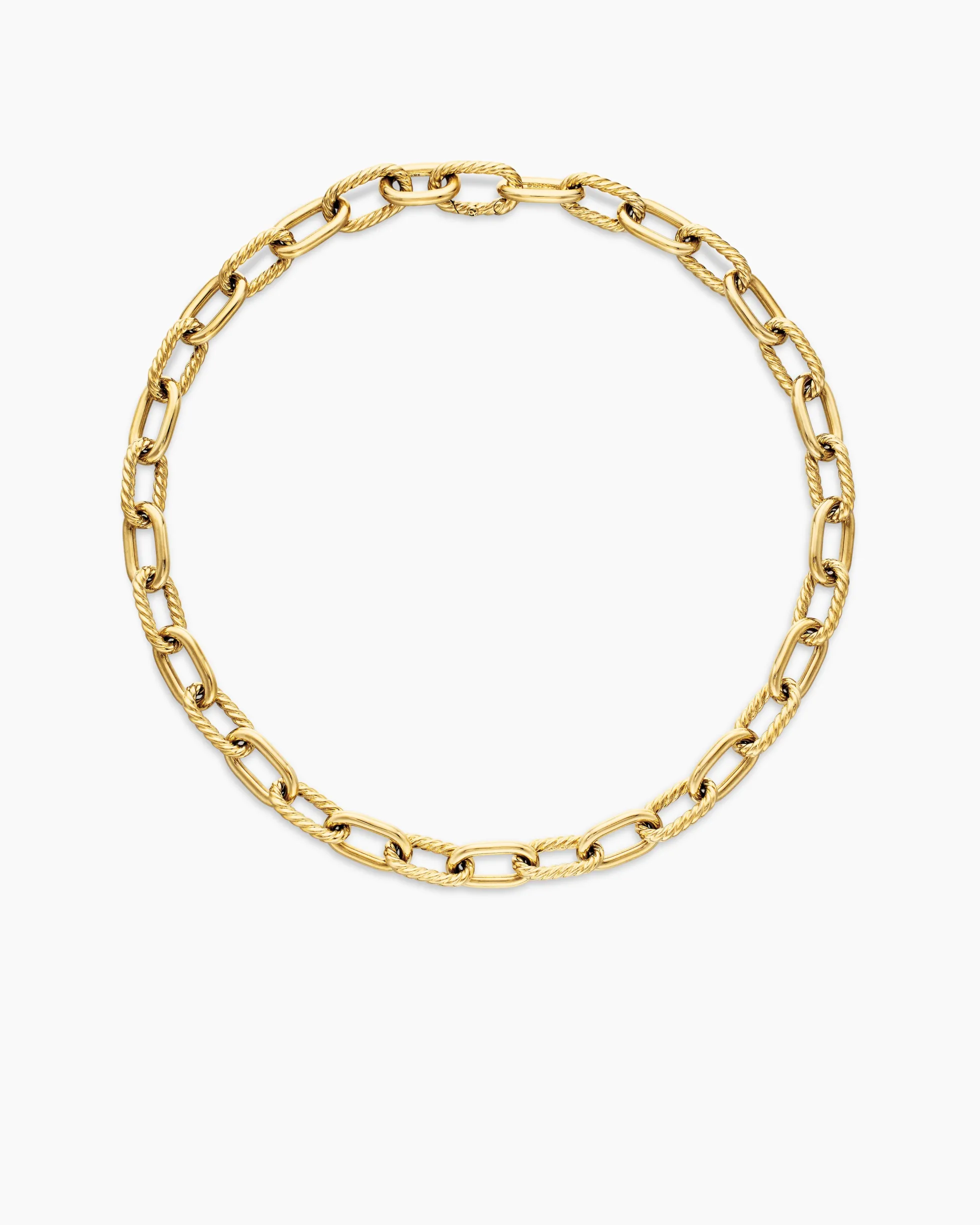 DY Madison® Chain Necklace 18K Yellow Gold, 11mm