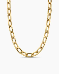 DY Madison® Chain Necklace 18K Yellow Gold, 11mm
