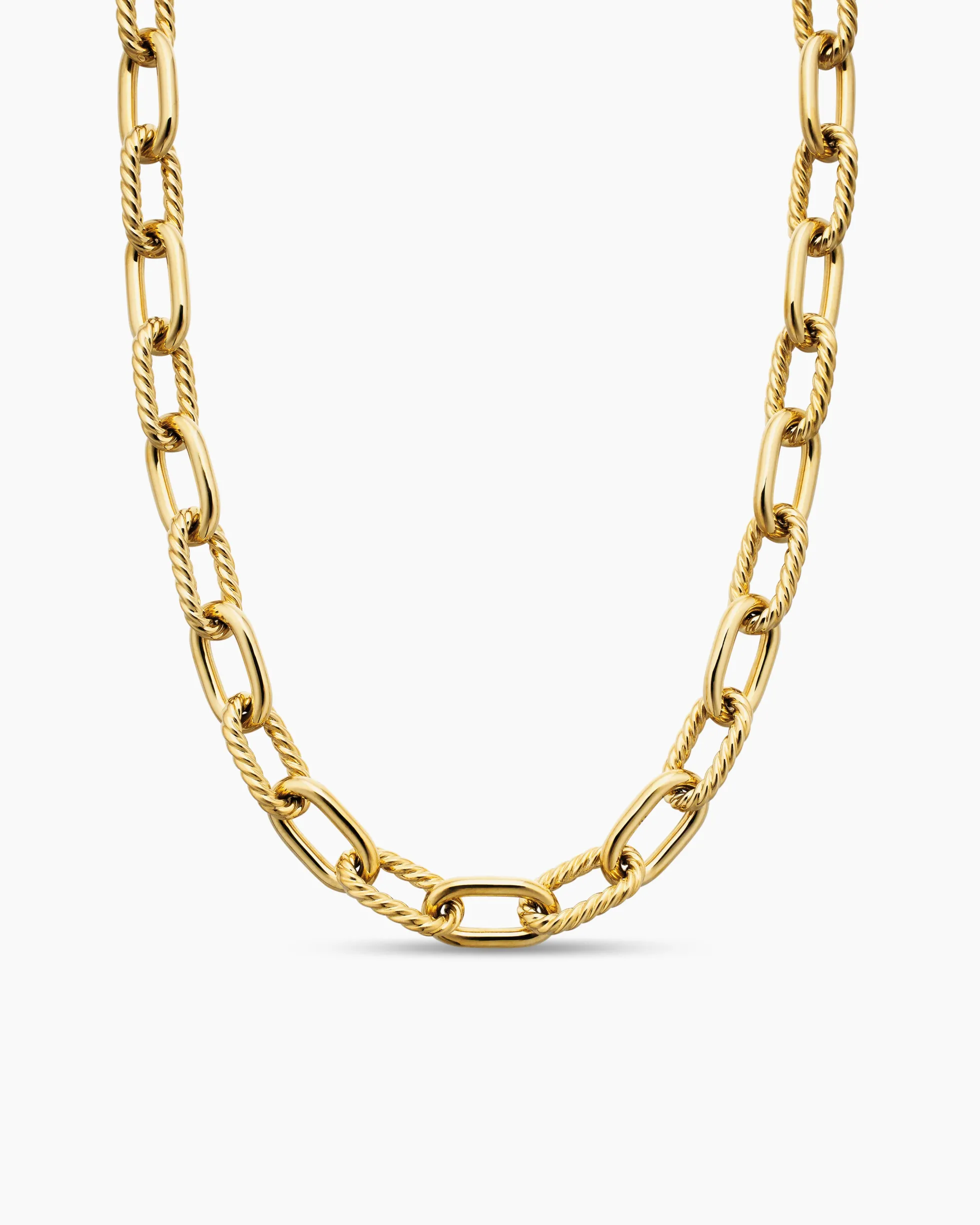 DY Madison® Chain Necklace 18K Yellow Gold, 11mm
