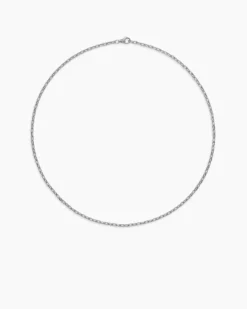 DY Madison® Chain Necklace Sterling Silver, 3mm
