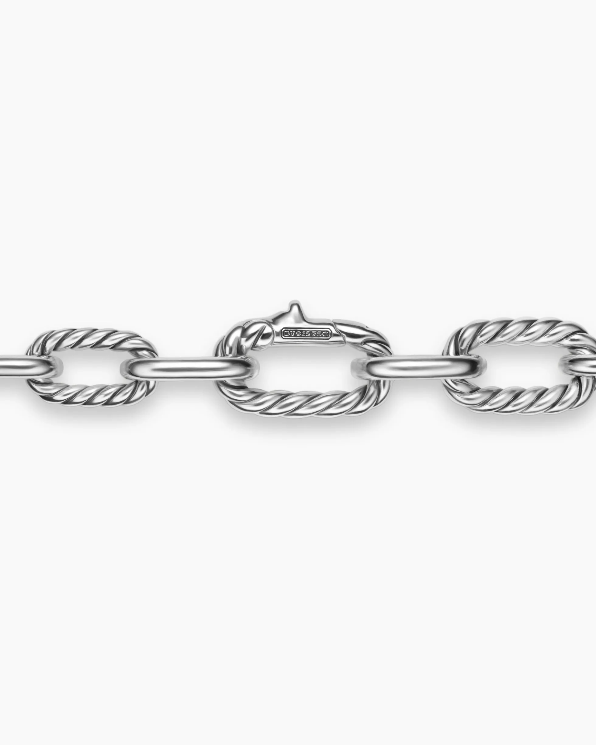 DY Madison® Chain Necklace Sterling Silver with 18K Yellow Gold, 8.5mm