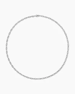 DY Madison® Chain Necklace Sterling Silver, 3mm