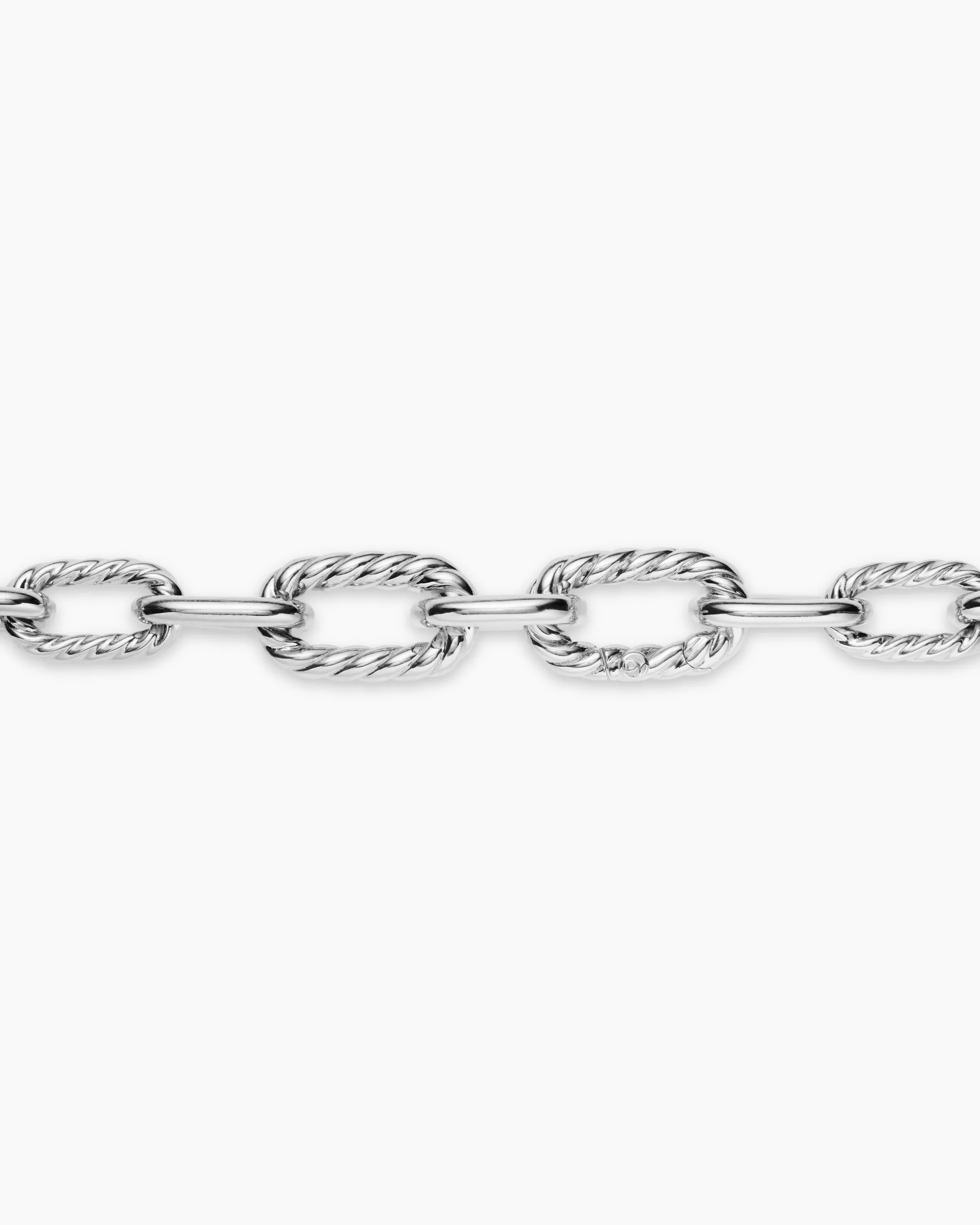 DY Madison® Chain Necklace Sterling Silver with 18K Yellow Gold, 8.5mm
