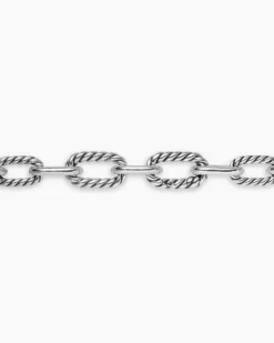 DY Madison® Chain Necklace Sterling Silver with 18K Yellow Gold, 8.5mm