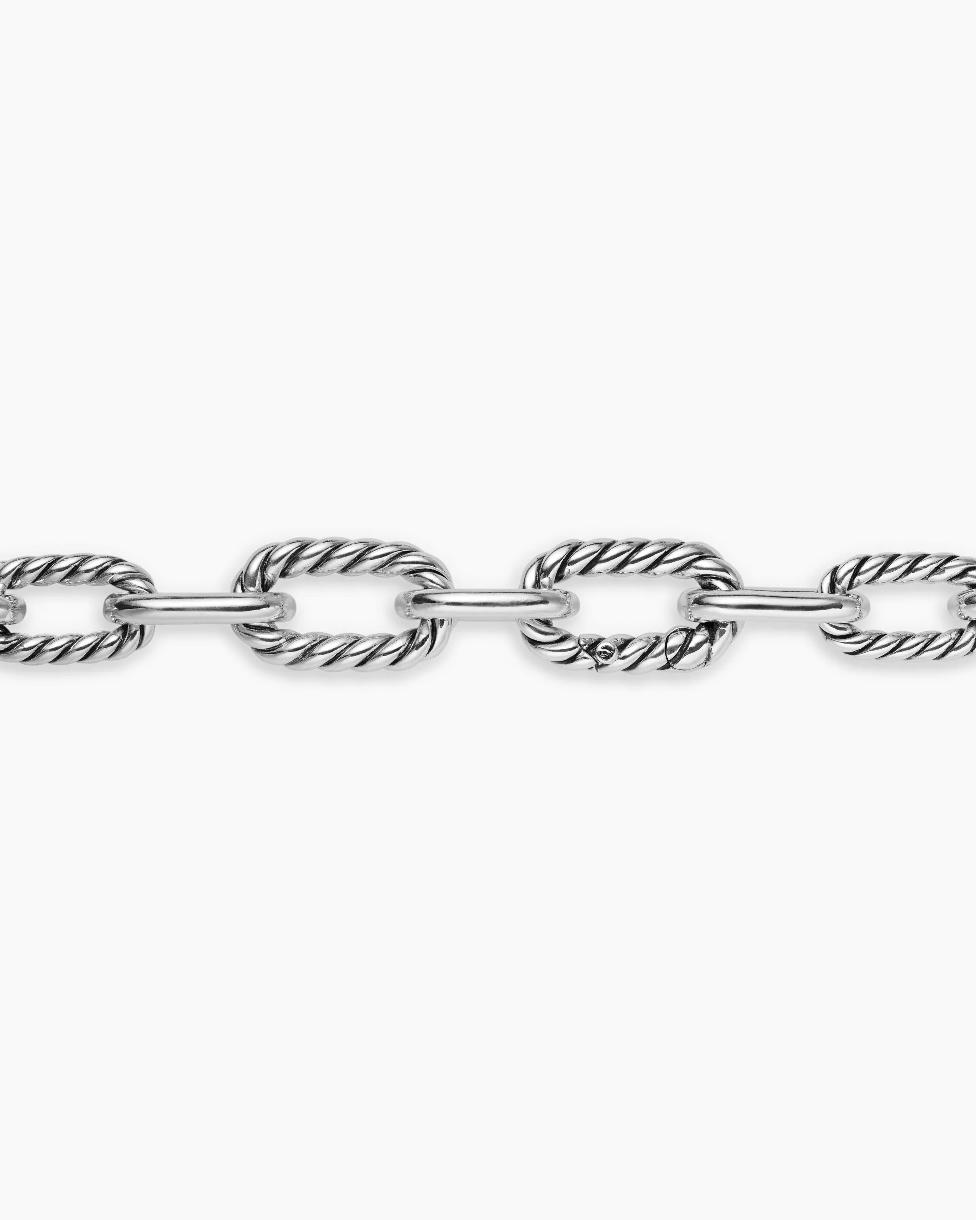 DY Madison® Chain Necklace Sterling Silver with 18K Yellow Gold, 8.5mm