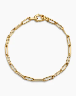 DY Madison® Link Bracelet 18K Yellow Gold, 3.5mm