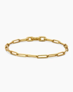 DY Madison® Link Bracelet 18K Yellow Gold, 3.5mm