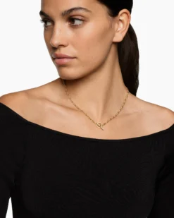 DY Madison® Pavé Toggle Chain Necklace 18K Yellow Gold with Diamonds, 3mm