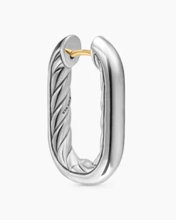 DY Madison® Smooth Hoop Earrings Sterling Silver, 24.3mm