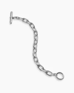 DY Madison® Toggle Chain Bracelet Sterling Silver, 8.5mm