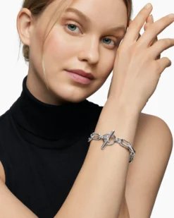 DY Madison® Toggle Chain Bracelet Sterling Silver, 11mm