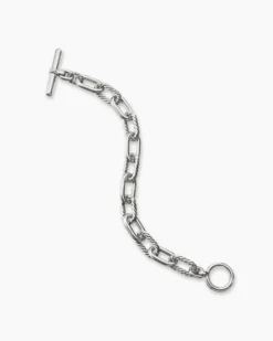 DY Madison® Toggle Chain Bracelet Sterling Silver, 11mm
