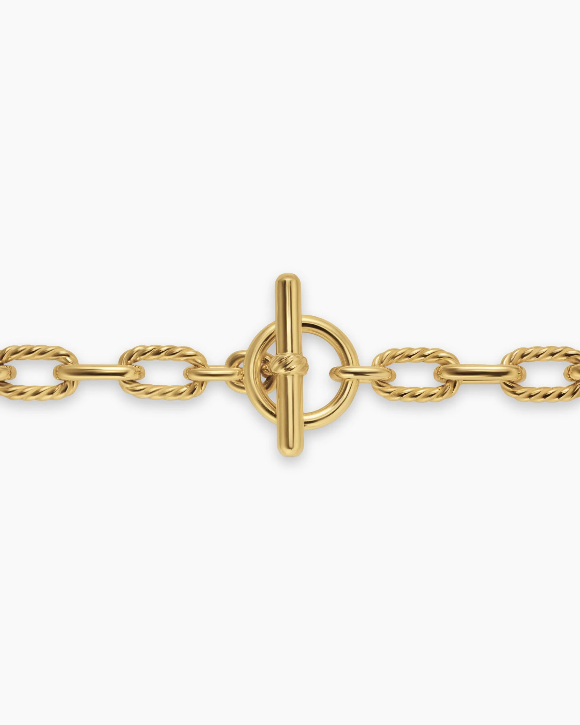 DY Madison® Toggle Chain Bracelet 18K Yellow Gold, 5.5mm