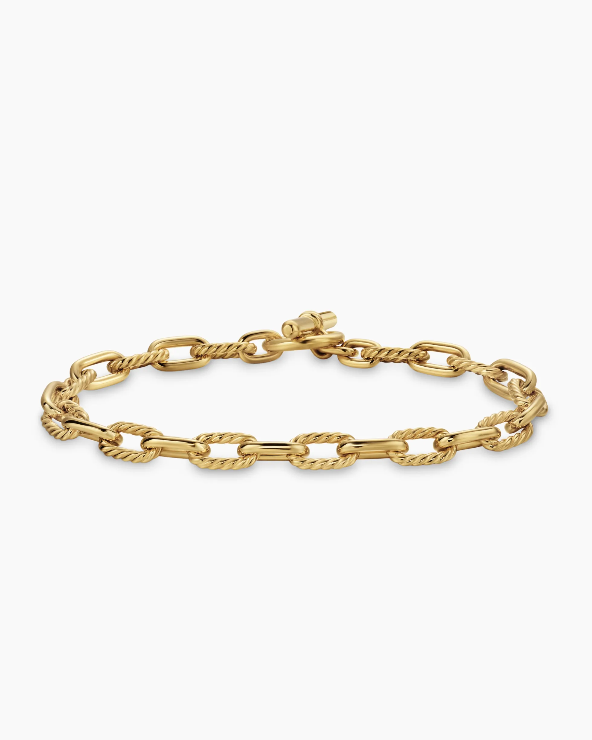 DY Madison® Toggle Chain Bracelet 18K Yellow Gold, 5.5mm