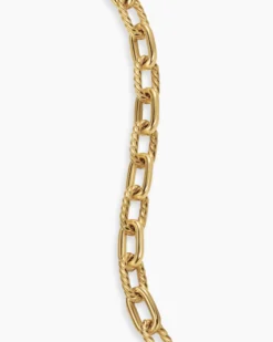 DY Madison® Toggle Chain Bracelet 18K Yellow Gold, 5.5mm