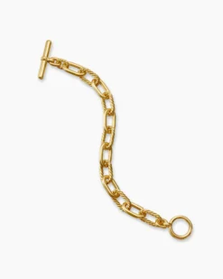 DY Madison® Toggle Chain Bracelet 18K Yellow Gold, 11mm