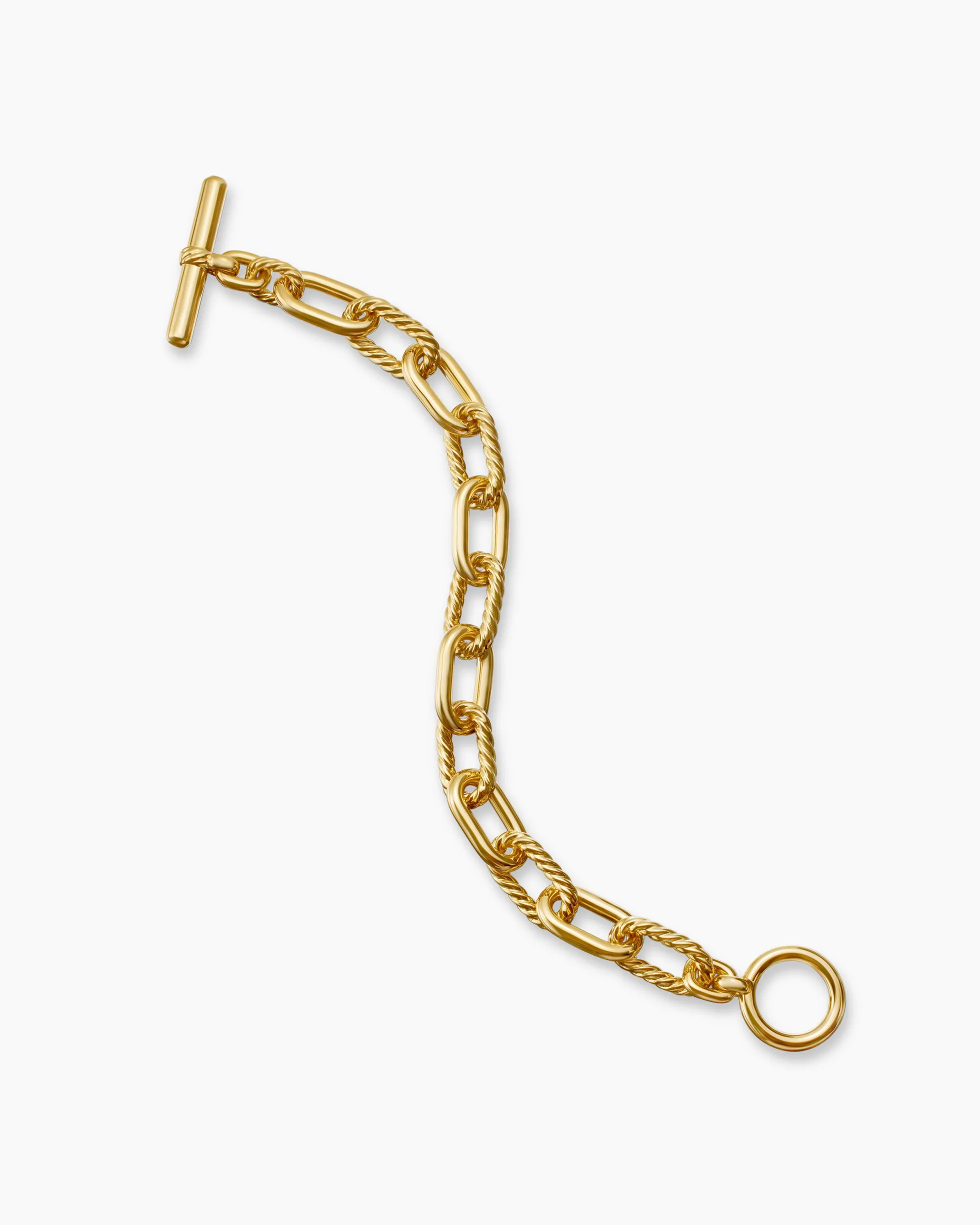 DY Madison® Toggle Chain Bracelet 18K Yellow Gold, 11mm