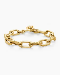 DY Madison® Toggle Chain Bracelet 18K Yellow Gold, 11mm