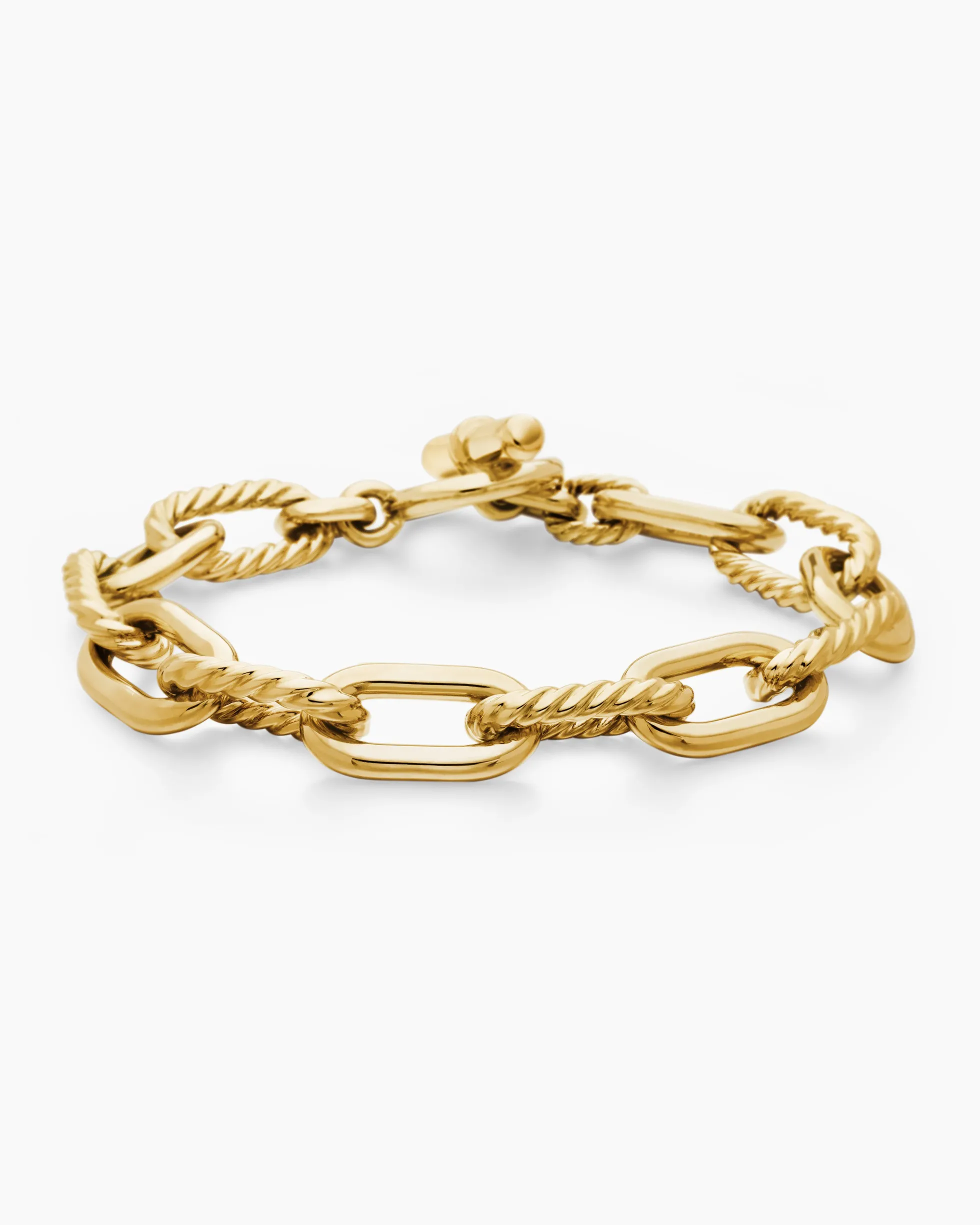 DY Madison® Toggle Chain Bracelet 18K Yellow Gold, 11mm