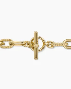 DY Madison® Toggle Chain Bracelet 18K Yellow Gold, 11mm