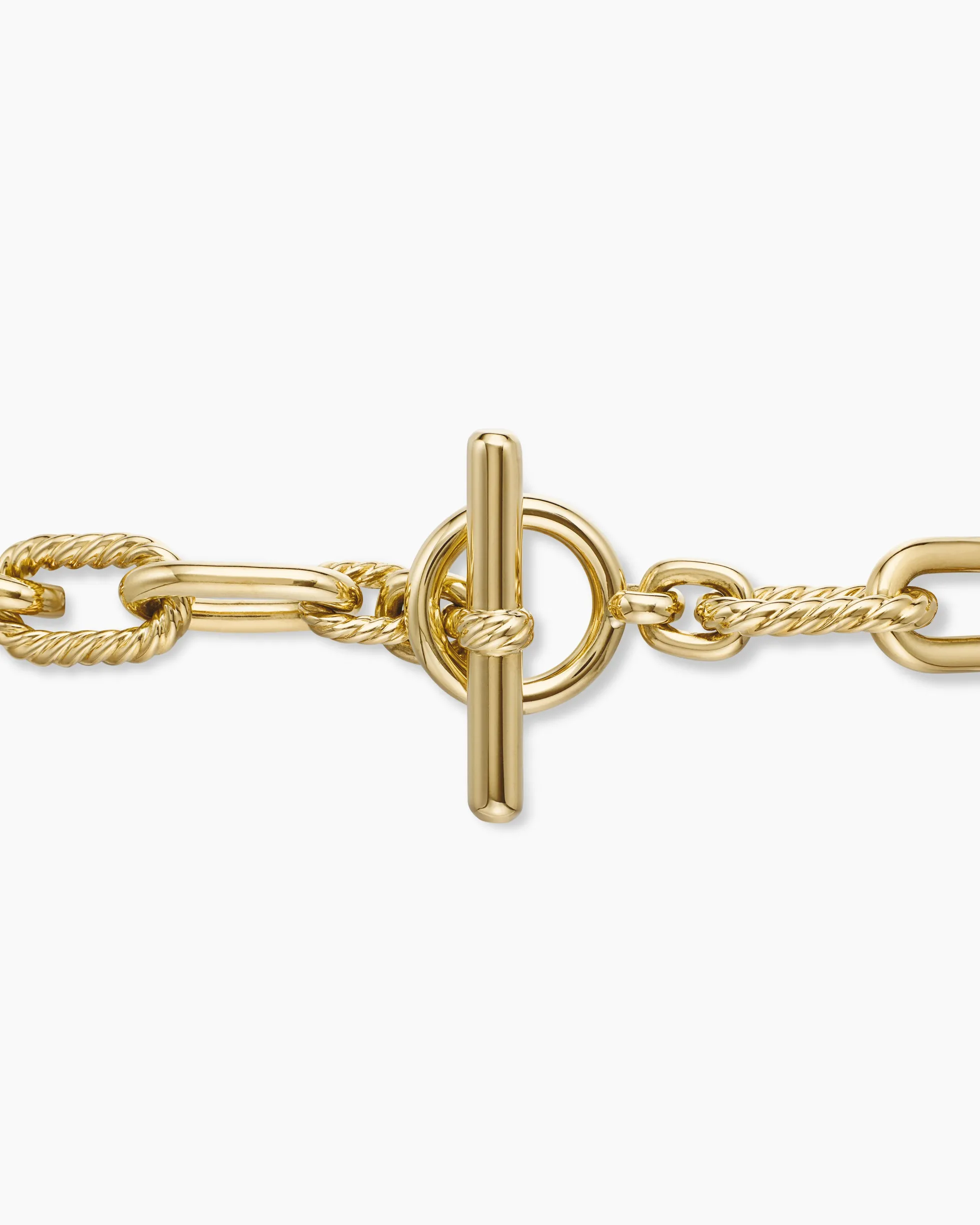 DY Madison® Toggle Chain Bracelet 18K Yellow Gold, 11mm