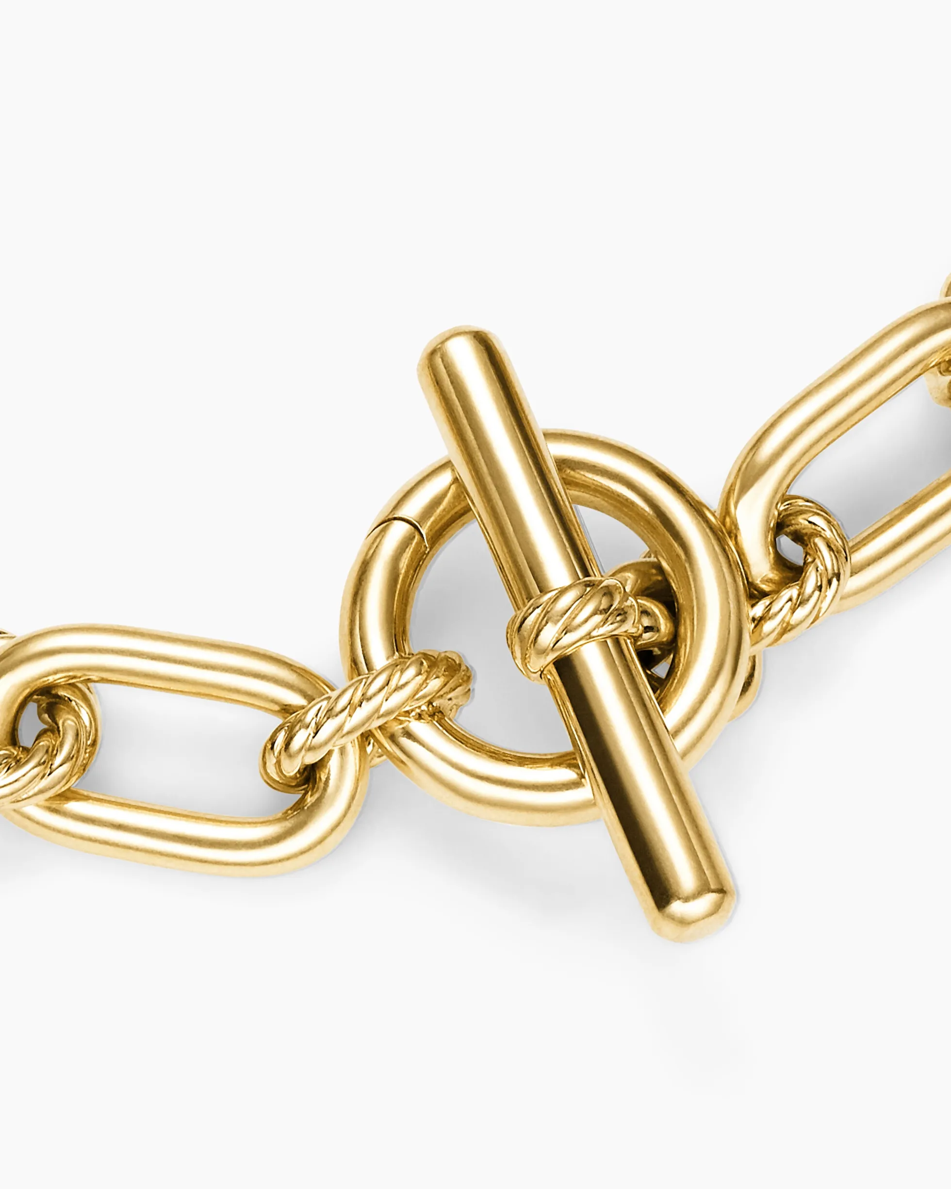 DY Madison® Toggle Chain Necklace 18K Yellow Gold, 11mm