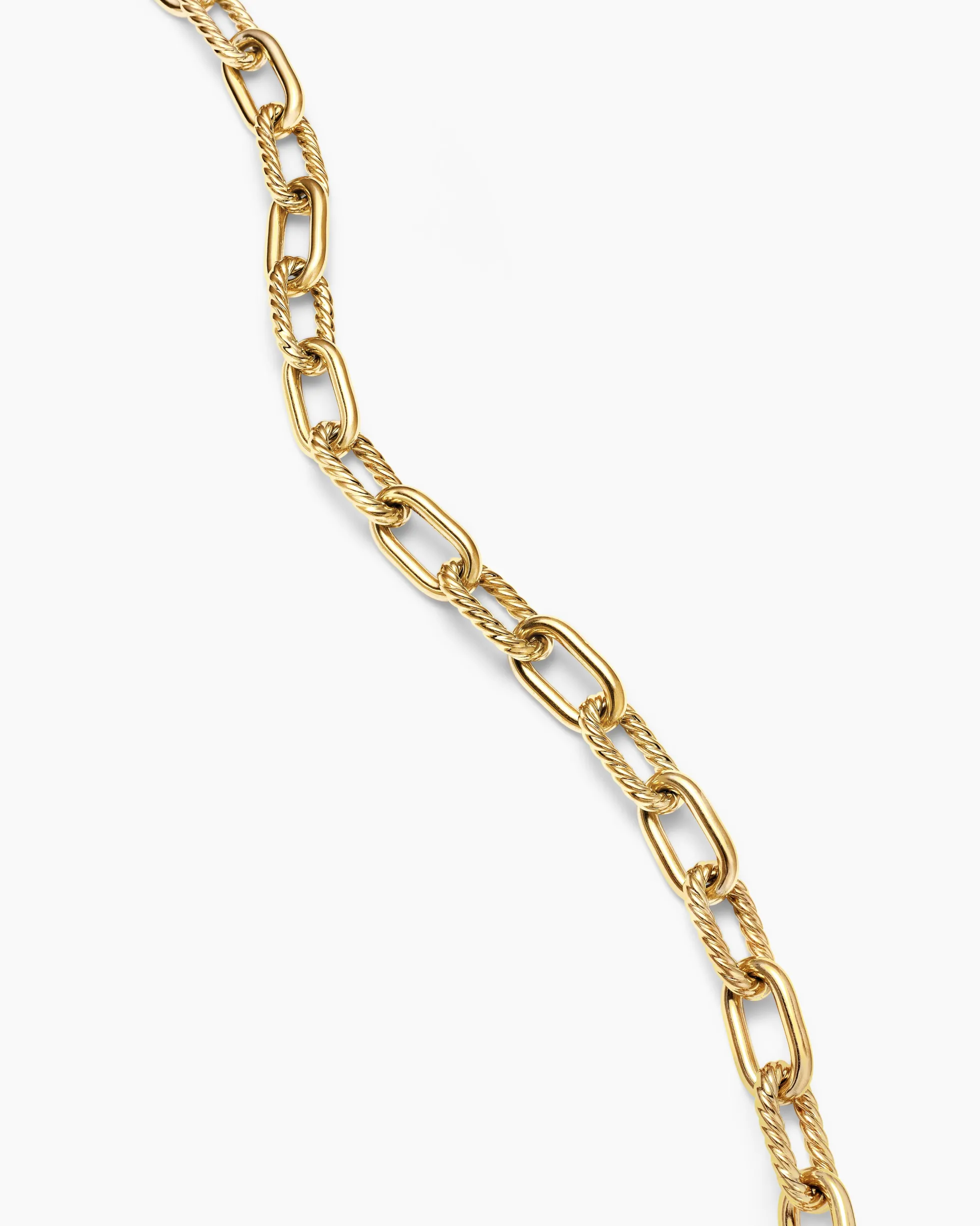 DY Madison® Toggle Chain Necklace 18K Yellow Gold, 11mm