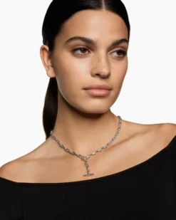 DY Madison® Toggle Chain Necklace Sterling Silver, 5.5mm