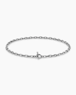 DY Madison® Toggle Chain Necklace Sterling Silver, 5.5mm
