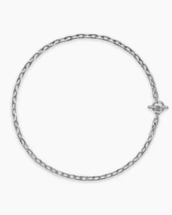 DY Madison® Toggle Chain Necklace Sterling Silver, 5.5mm
