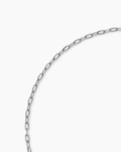 DY Madison® Toggle Chain Necklace Sterling Silver with 18K Yellow Gold, 3mm