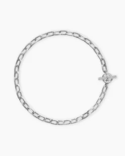 DY Madison® Toggle Chain Necklace Sterling Silver, 8.5mm