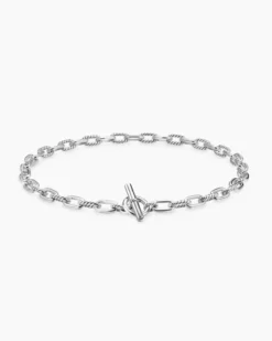 DY Madison® Toggle Chain Necklace Sterling Silver, 8.5mm