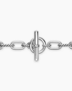 DY Madison® Toggle Chain Necklace Sterling Silver, 8.5mm